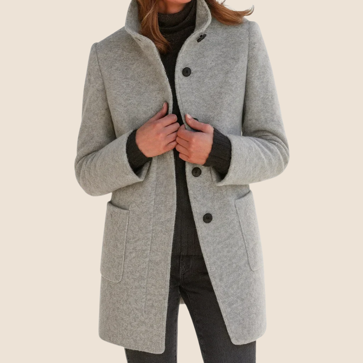 Rosemary | Classic Everyday Button Coat