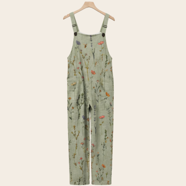 Lena | Printed Dungarees