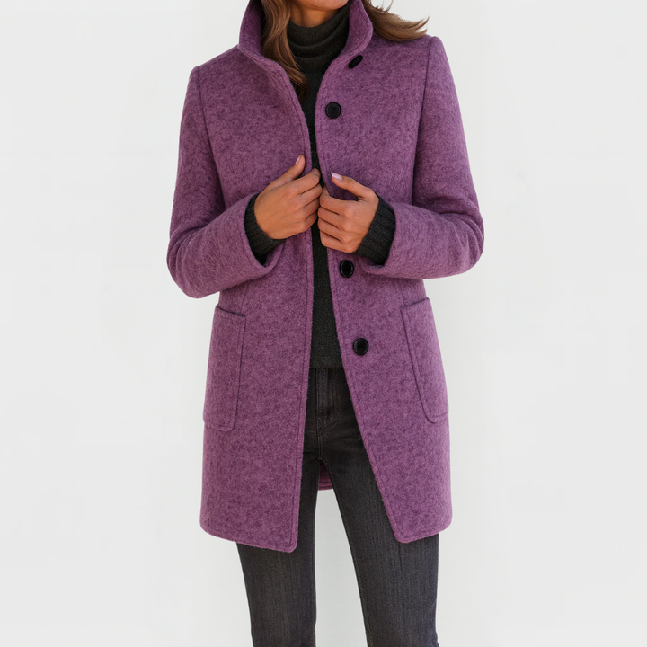 Rosemary | Classic Everyday Button Coat