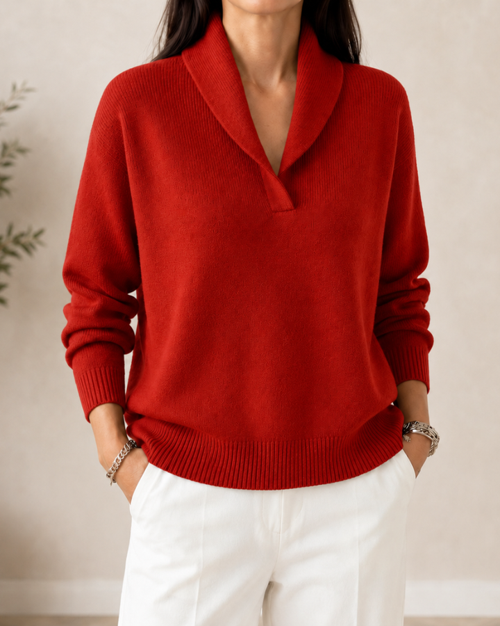 Soft V-Neck Jumper