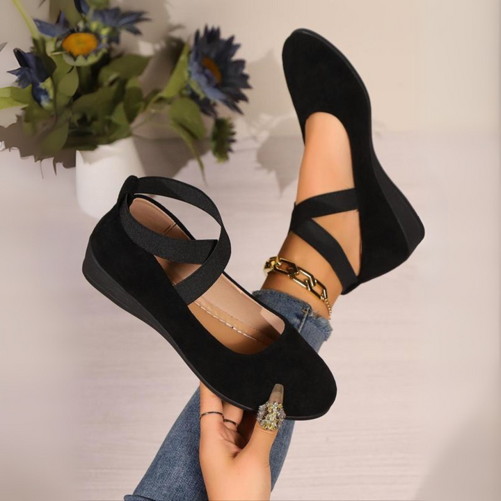 Calerinne - Closed Wedge Ballerina Shoes