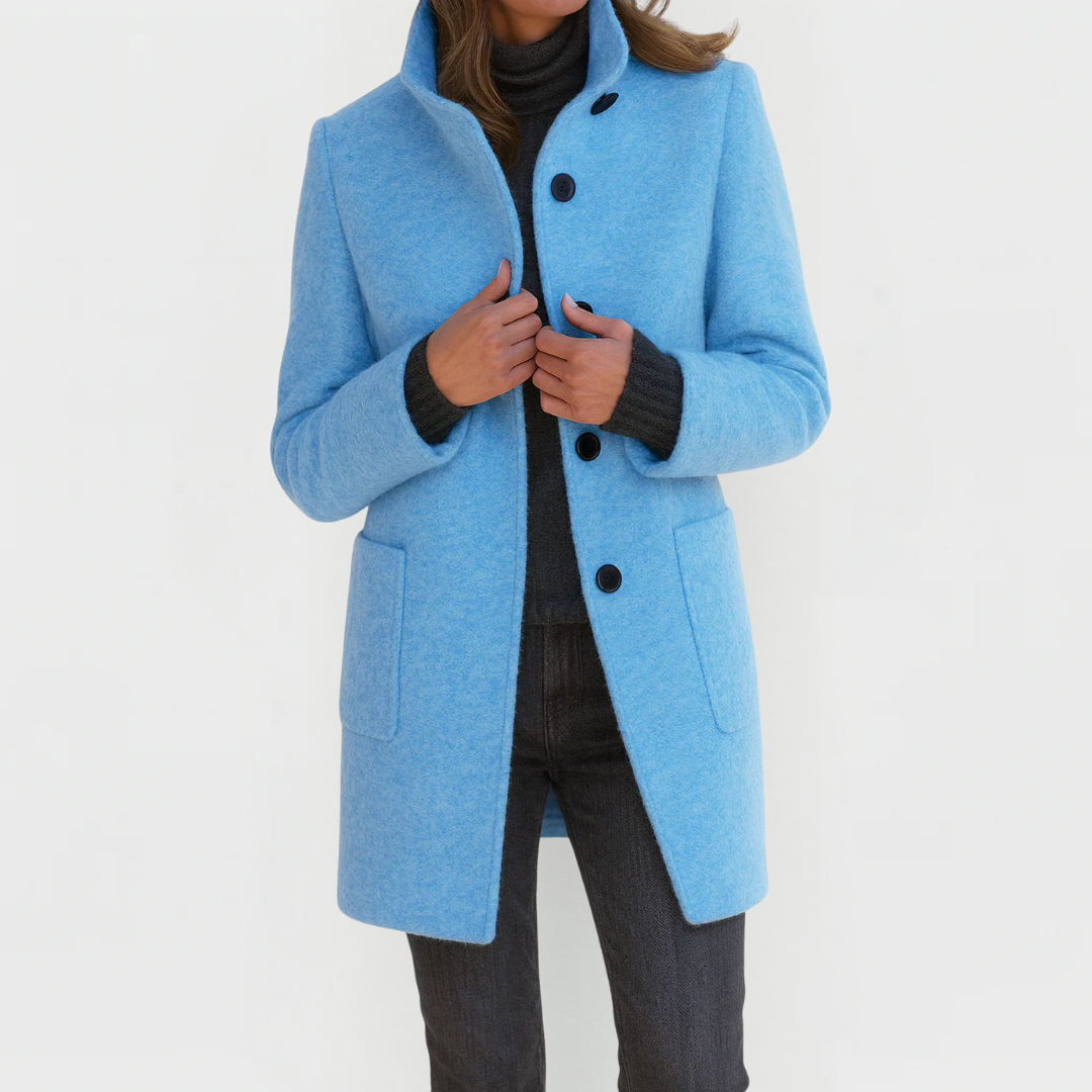 Rosemary | Classic Everyday Button Coat