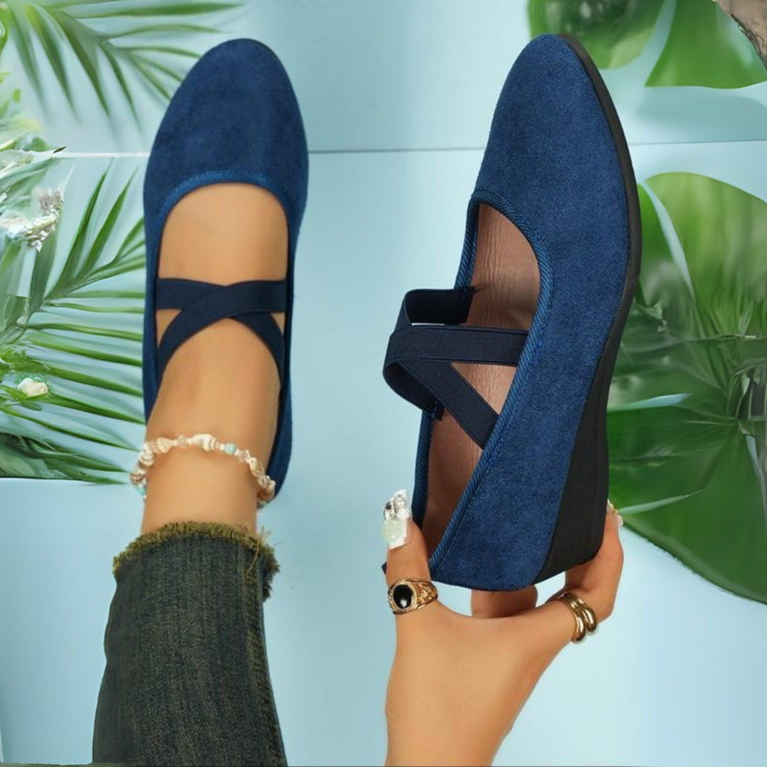 Calerinne - Closed Wedge Ballerina Shoes