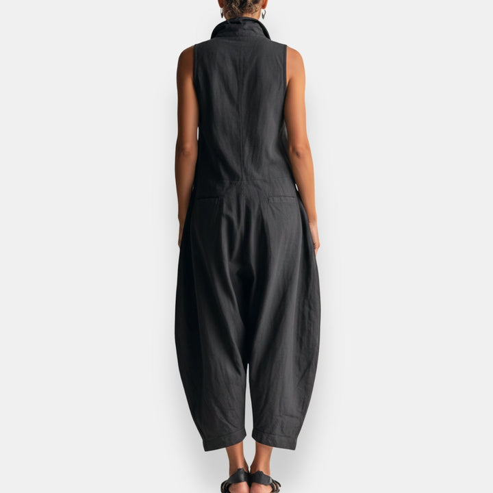 Brooke | Sleeveless Wide-Leg Jumpsuit