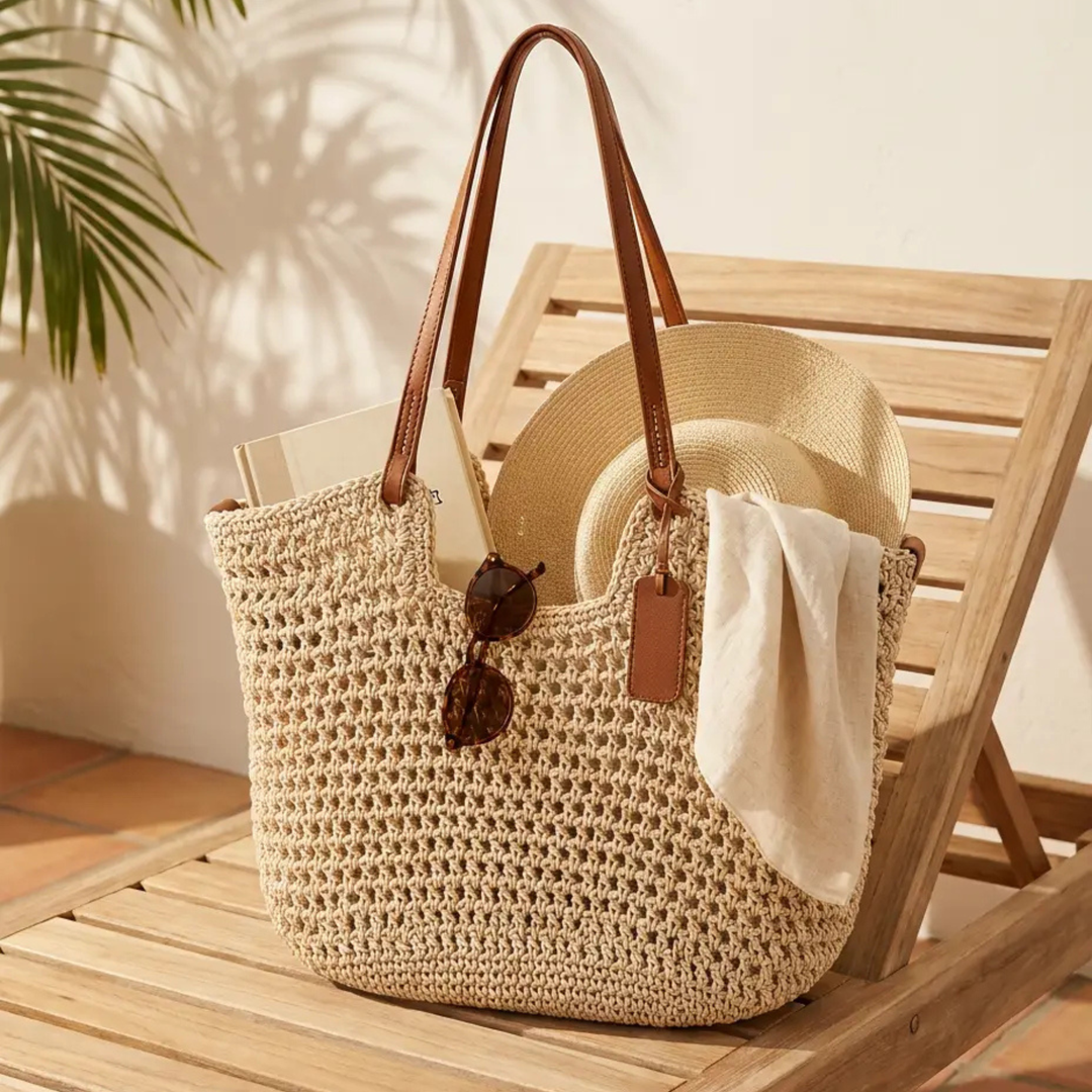 Clare - Handwoven Crochet Tote