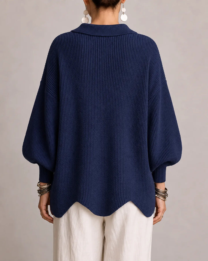 Florence | Oversized Button Knit Cardigan