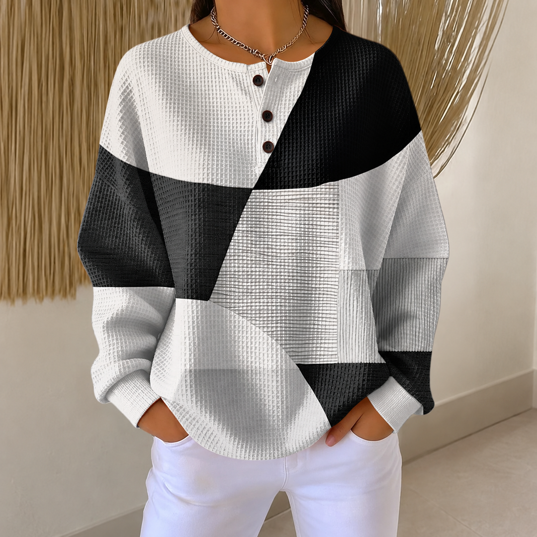 Caroline | Waffle Knit Comfort Jumper