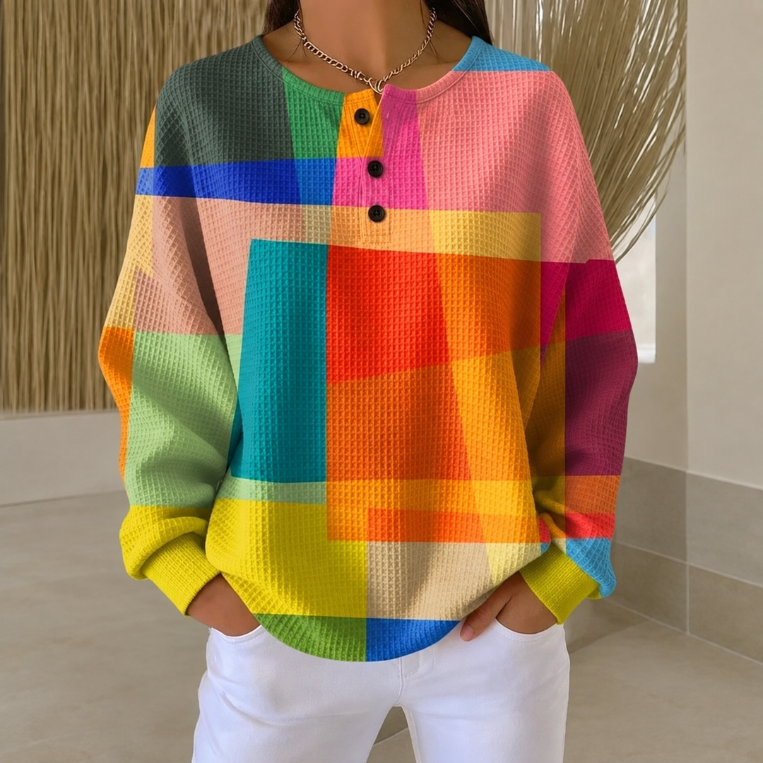 Caroline | Waffle Knit Comfort Jumper