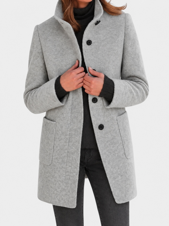 Rosemary | Classic Everyday Button Coat