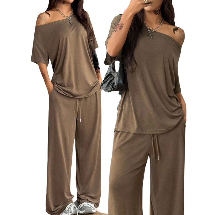 BROOKLYN™ – Relaxed Wide-Leg Two-Piece Set