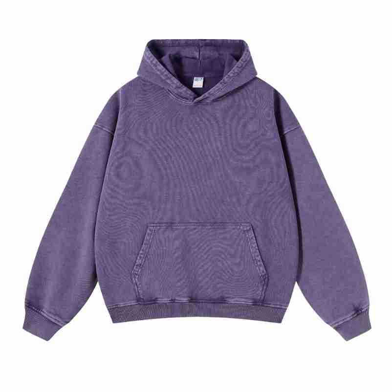 EDITH™ - Oversized Acid Wash Pullover Hoodie