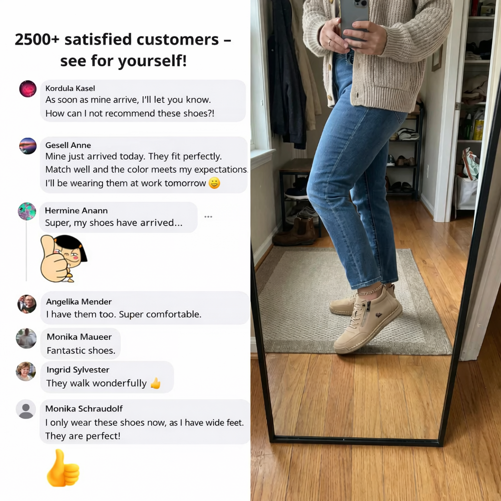 Monica – Pain-Free Walking Sneakers