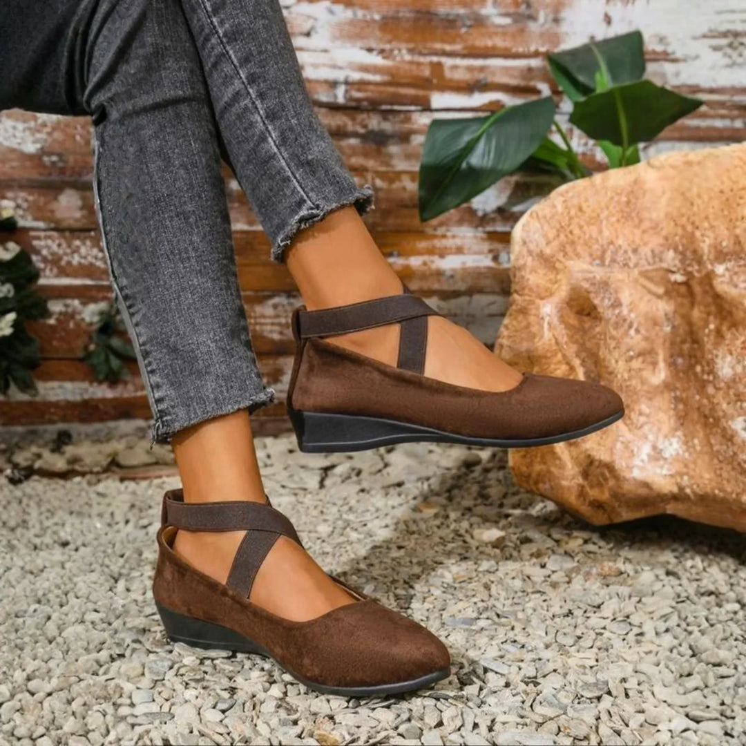 Eileen - Comfort Wedge Ballet Flats