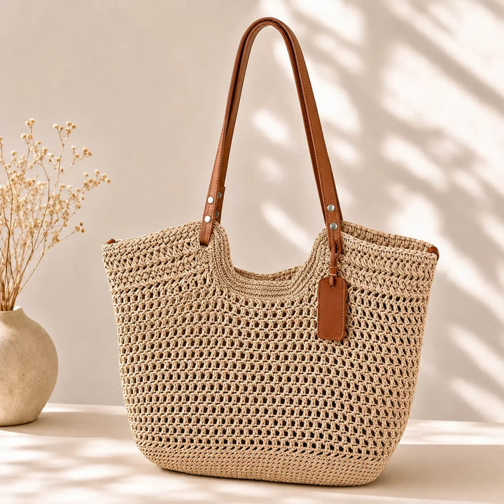 Clare - Handwoven Crochet Tote