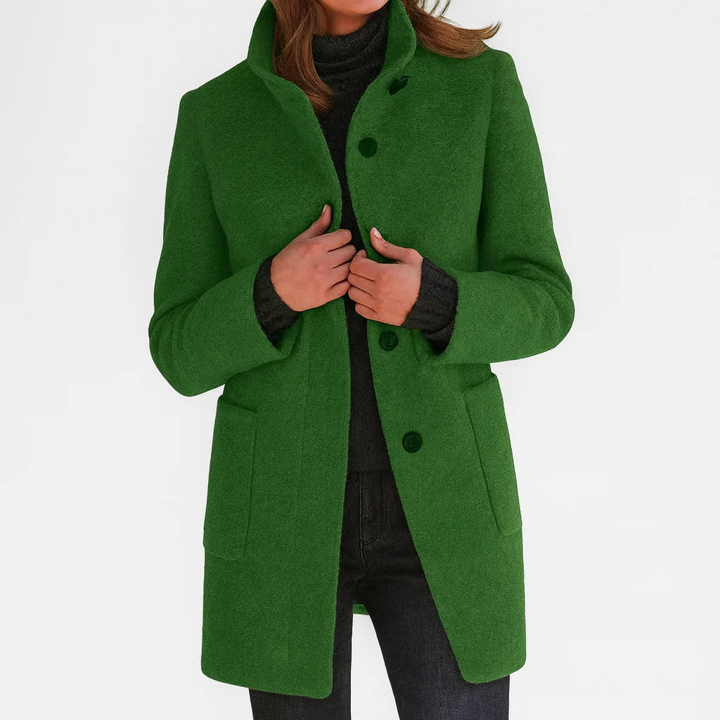Rosemary | Classic Everyday Button Coat