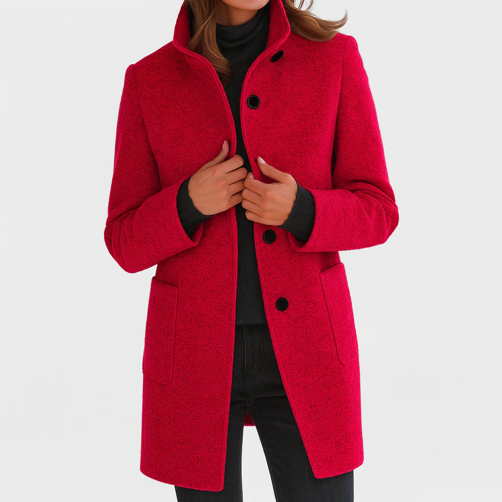 Rosemary | Classic Everyday Button Coat