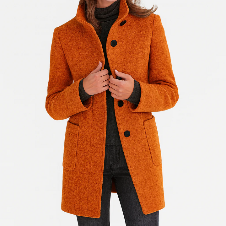 Rosemary | Classic Everyday Button Coat