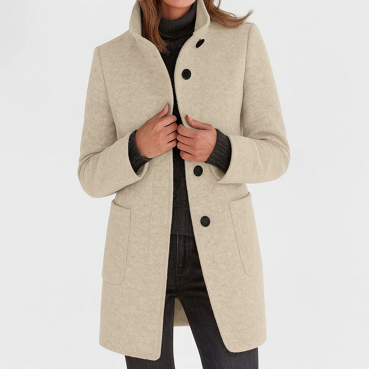 Rosemary | Classic Everyday Button Coat
