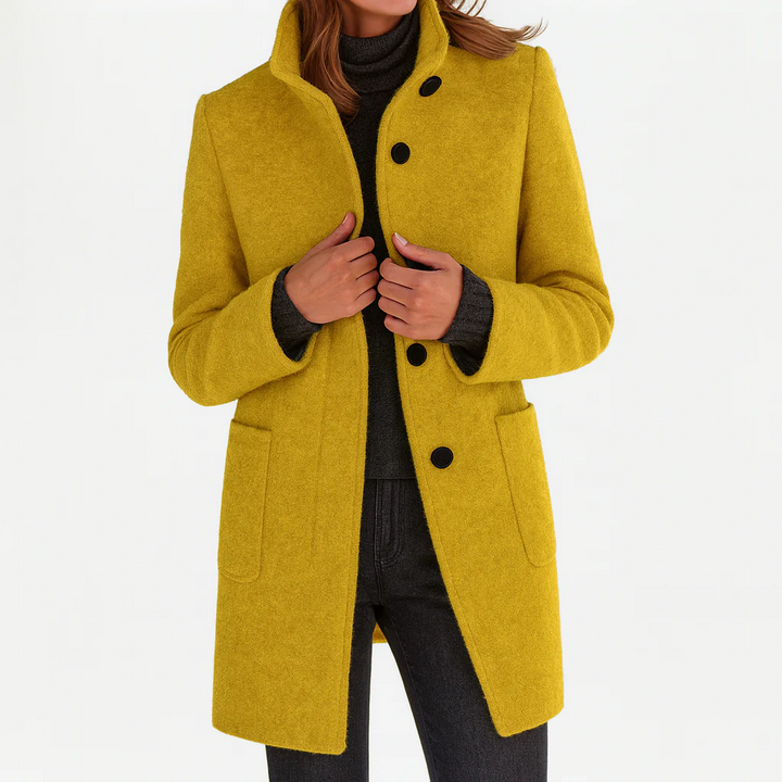 Rosemary | Classic Everyday Button Coat