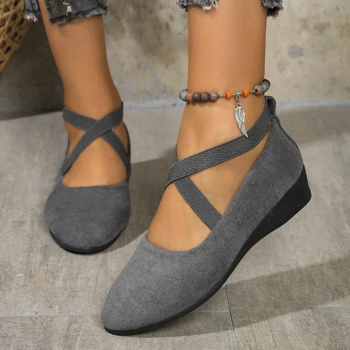 Eileen - Comfort Wedge Ballet Flats