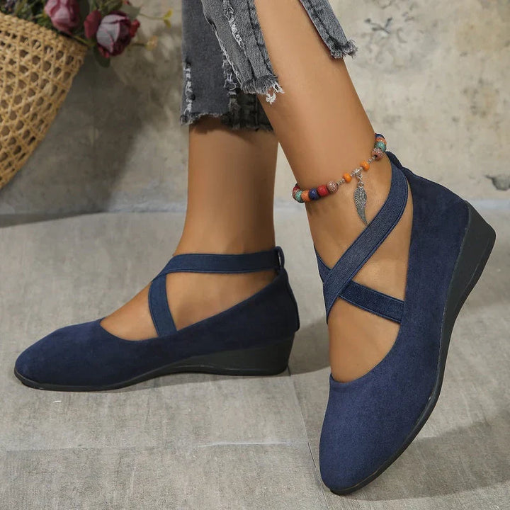 Eileen - Comfort Wedge Ballet Flats